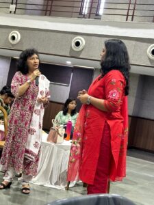 Variddhi taking a workshop for over 90 school teachers on "How teachers can aid career decision-making"